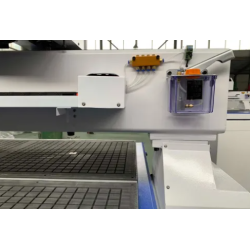 máquina enrutador CNC, Wellkon M1 2040, área de trabajo, husillo.