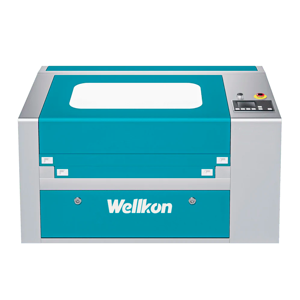 Wellkon 0503 – Máquina láser CO₂ 60 W | Corte y grabado (500×300 mm) –