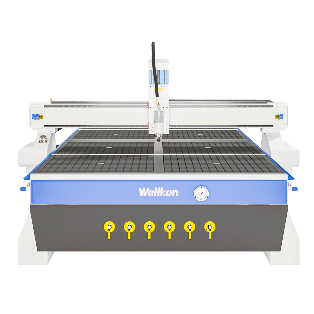 Máquina enrutador CNC Wellkon M1 2030 – Área 2000×3000 mm, husillo 6 k
