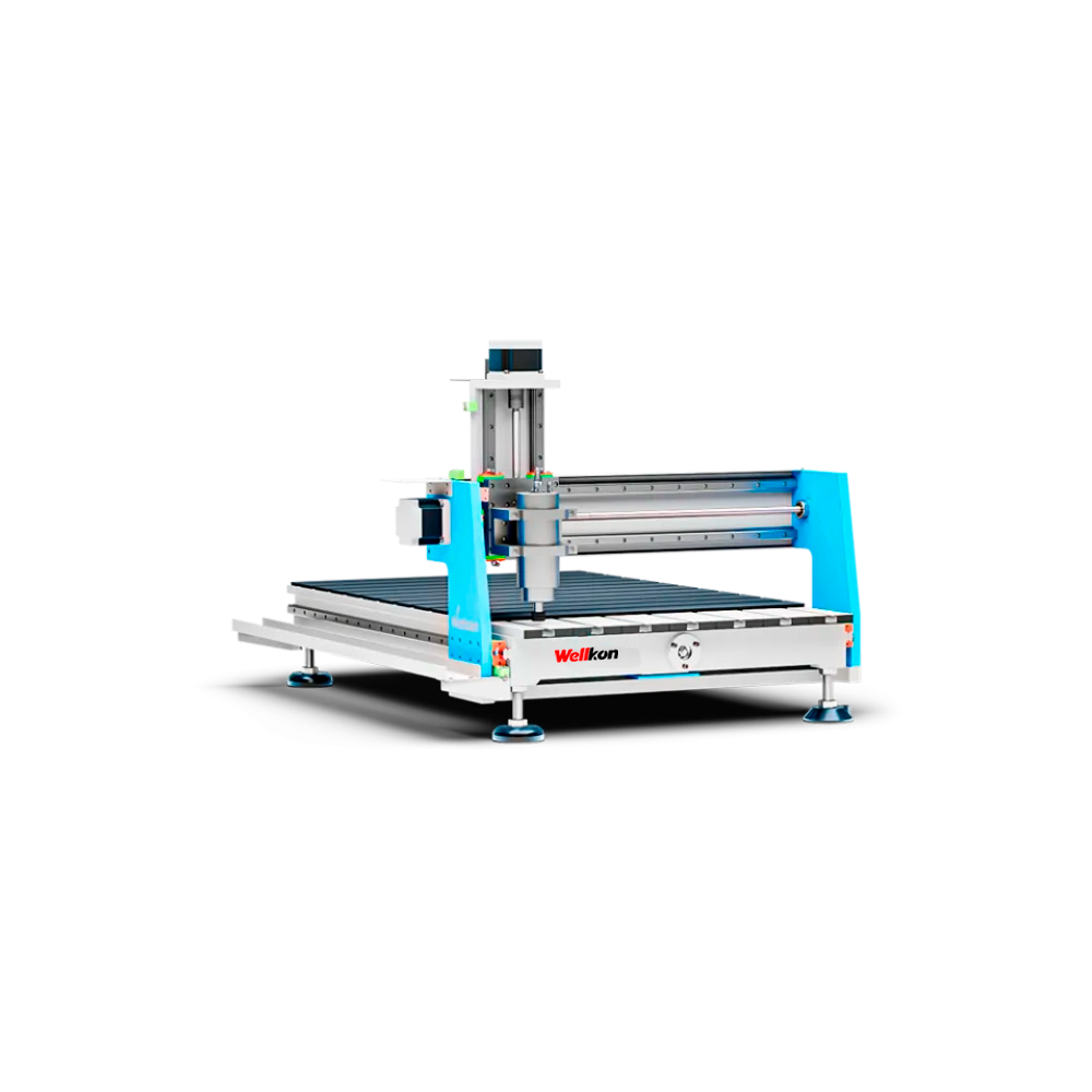 Máquina enrutador CNC Wellkon 0609 Mini-Área 600x900 mm-husillo 2.5 kW